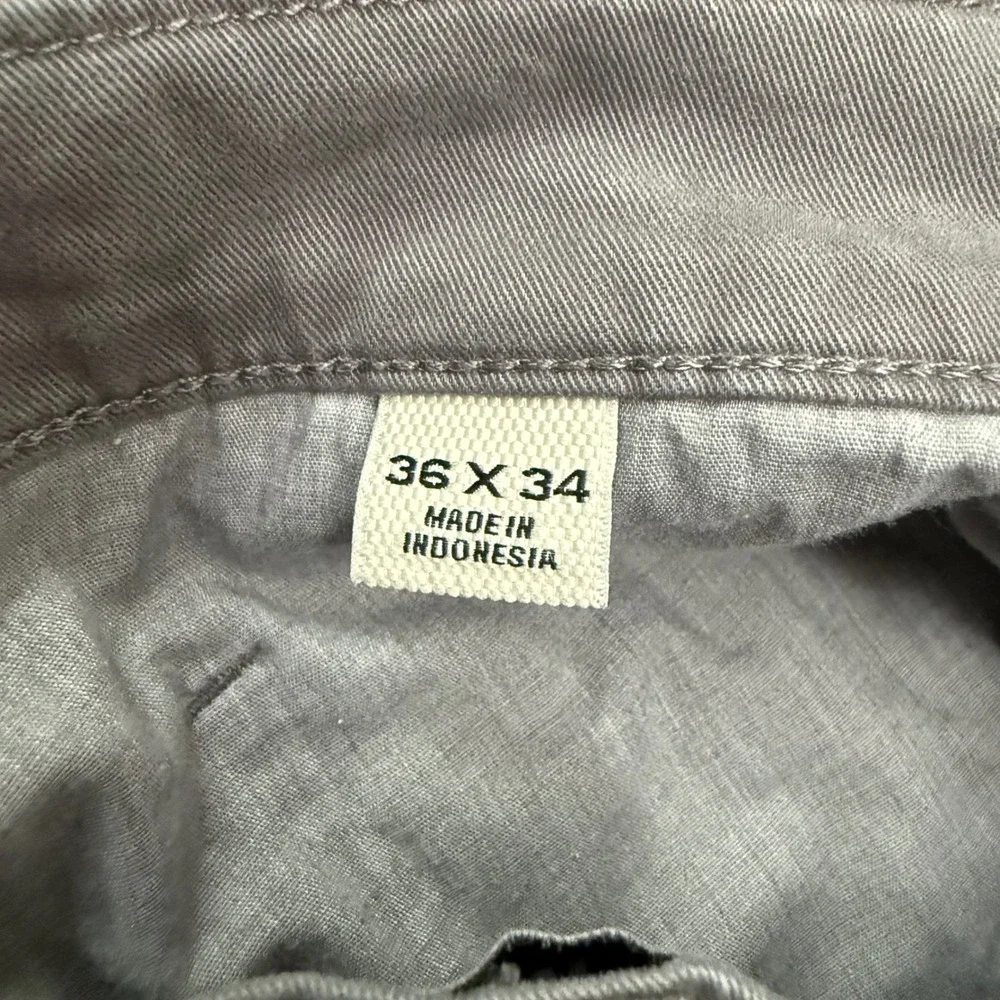 Flint and Tinder 365 5 Pocket Pant Mens 36x34 Gray Slim Fit Stretch Twill Chino